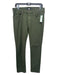 Paige Size 30 Olive Cotton Blend Solid Jean Men's Pants 30