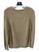 Marine Layer Size M Olive Green Cotton V Neck Raglan Long Sleeve Sweater Olive Green / M