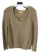 Marine Layer Size M Olive Green Cotton V Neck Raglan Long Sleeve Sweater Olive Green / M