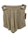 FREE the Label Size M Beige Linen & Cotton Spaghetti Strap Mini Skirt Set Beige / M
