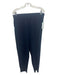 Lafayette 148 Size XL/M Navy Blue Wool & Cashmere 1/4 Zip Pullover Pant Set Navy Blue / XL/M