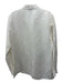Chloe Kristyn Size L Cream White Cupro, Linen, Tencel Long Sleeve Buttons Top Cream White / L