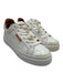 Tory Burch Shoe Size 8.5 White Leather Perforated Rubber Sole Low Top Sneakers White / 8.5
