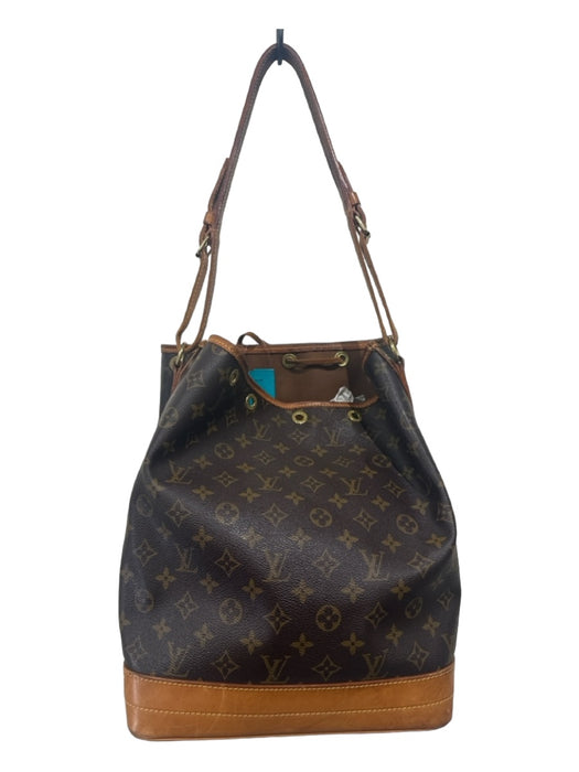 Louis Vuitton Light & Dark Brown Canvas Leather Monogram Crossbody Strap Bag Light & Dark Brown / Medium