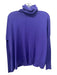 Autumn Cashmere Size S Purple Cashmere Long Sleeve Turtle Neck Solid Sweater Purple / S