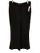 Toccin NY Size 12 Black Polyester Blend High Rise Flare Pants Black / 12