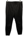 Lafayette 148 Size Medium Black Lamb leather Elastic Waist High Rise Leggings Black / Medium
