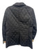 Burberry London Size Small Black Polyester Long Sleeve Quilted Pockets Jacket Black / Small