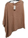 Peter Millar Size One Size Camel & Beige Cashmere Poncho Sweater Camel & Beige / One Size