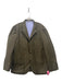 Sid Mashburn Size 58 Olive Cotton Blend Solid Blazer Men's Jacket 58