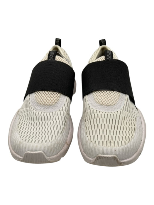 Sorel Shoe Size 9 White, Black, Cream Synthetic Perforated Elastic Sneakers White, Black, Cream / 9