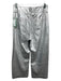 Maeve Size 27 Silver Faux Leather High Rise Zip & Button Patch Pocket Pants Silver / 27
