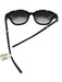 Chloe Black & Gold Acetate Round Frames Gradient Sunglasses Black & Gold