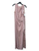 Escada Size 44 Rose Pink Triacetate Crepe Sleeveless Asymetrical Maxi Dress Rose Pink / 44