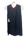 Rag & Bone Size M Black & Purple Silk Sleeveless Round Neck Top Black & Purple / M