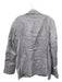 Two-Bi NWT Gray Linen Solid Patch Pocket 2 Button Men's Blazer 52