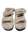 Stuart Weitzman Shoe Size 41 Beige & Cream Faux Shearling Faux Suede Sandals Beige & Cream / 41