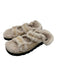 Stuart Weitzman Shoe Size 41 Beige & Cream Faux Shearling Faux Suede Sandals Beige & Cream / 41