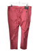 Joes Size 36 Pink Cotton Solid Zip Fly Men's Pants 36