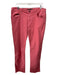 Joes Size 36 Pink Cotton Solid Zip Fly Men's Pants 36