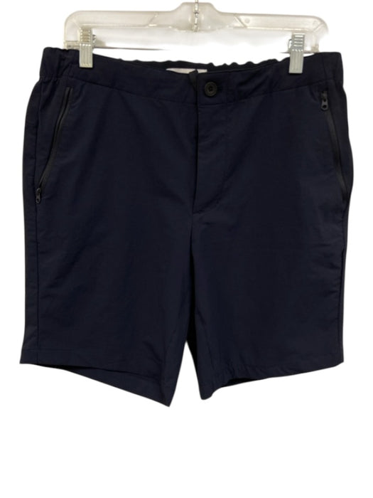 NN07 NWT Size M Navy Synthetic Solid Athletic Khakis Men's Shorts Navy / M