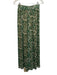 Karavan Size S/M,M/L Mixed Greens Polyester Botanical Metallic Thread Skirt Set Mixed Greens / S/M,M/L