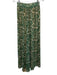 Karavan Size S/M,M/L Mixed Greens Polyester Botanical Metallic Thread Skirt Set Mixed Greens / S/M,M/L