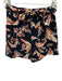 Joie Size 8/M Navy Blue, Beige & Red Viscose Botanical Short Sleeve Short Set Navy Blue, Beige & Red / 8/M