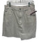 Rag & Bone Size 30 White Cotton Textured Denim Raw Hem Mini Skirt White / 30