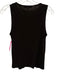 Frame Size XS Dark Brown Viscose Sleeveless V Neck Buckle Detail Tank Top Dark Brown / XS
