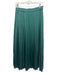 Alden Adair Size S Emerald Green Polyester Elastic Back Pleated Side Zip Skirt Emerald Green / S