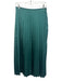 Alden Adair Size S Emerald Green Polyester Elastic Back Pleated Side Zip Skirt Emerald Green / S