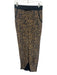 Sea New York Size 8 Black & Brown Silk Elastic & Drawstring Waist Slim Pants Black & Brown / 8