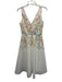 Erin Erin Fetherston Size 4 White & Multi Polyester Floral Sleeveless Dress White & Multi / 4