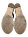 Celine Shoe Size 38 Olive Taupe & Beige Leather Upper Criss Cross Sandals Olive Taupe & Beige / 38