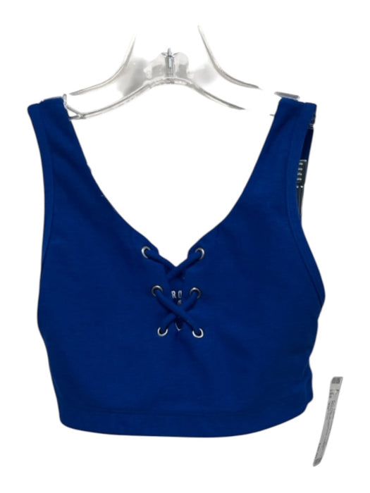 Year Of Ours Size XS Blue Lace Up Heathered Legging Athletic Pant Set Blue / XS