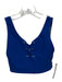 Year Of Ours Size XS Blue Lace Up Heathered Legging Athletic Pant Set Blue / XS