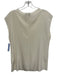 3.1 Phillip Lim Size 6 Cream White Silk Cap Sleeve Ruffle Trim boat neck Top Cream White / 6