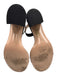 Gianvito Rossi Shoe Size 39 Black Leather Suede Toe Strap Ankle Wrap Pumps Black / 39