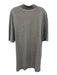 Ermenegildo Zegna Size XL Gray Cotton Blend Polo Men's Short Sleeve Gray / XL