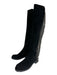 Stuart Weitzman Shoe Size 8.5 Black & Silver Suede Elastic Rhinestone Boots Black & Silver / 8.5