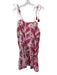 Bindu Size S Pink, White, Beige Cotton feather Tassel Detail Above Knee Dress Pink, White, Beige / S