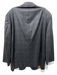 Hickey Freeman Gray, Black & Blue Wool Plaid 2 Button Men's Blazer Gray, Black & Blue / 48
