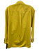 Lafayette 148 Size XS/S Yellow Cotton Long Sleeve Button Up Breast Pocket Top Yellow / XS/S