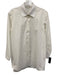 Lafayette 148 Size XS/S White Cotton Blend Swiss Dot Long Sleeve Button Up Top White / XS/S