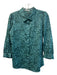 Tyler Boe Size M Teal & Green Cotton Collared Long Sleeve Button Down Top Teal & Green / M