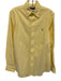 Polo Size S Yellow Cotton Solid Button Down Oxford Men's Long Sleeve Shirt Yellow / S