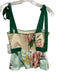 Christy Lynn Size S/XS Cream, Green & Multi Cotton Blend Floral Midi Skirt Set Cream, Green & Multi / S/XS