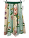 Christy Lynn Size S/XS Cream, Green & Multi Cotton Blend Floral Midi Skirt Set Cream, Green & Multi / S/XS