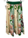 Christy Lynn Size S/XS Cream, Green & Multi Cotton Blend Floral Midi Skirt Set Cream, Green & Multi / S/XS